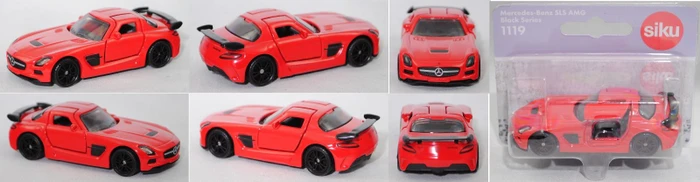 SIKU Mercedes-Benz SLS AMG Black Series