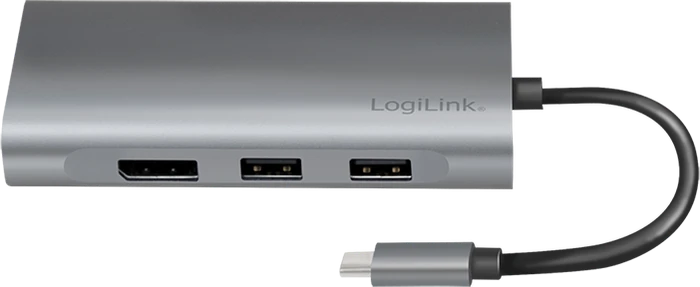 LogiLink USB 3.2 Gen 1 Dockingstation 8-Port, USB-C 3.0 [Stecker]