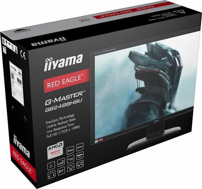 iiyama G-Master GB2488HSU-B3 Red Eagle, 24"