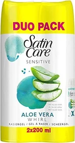 Gillette Venus Satin Care Sensitive Skin Rasiergel, 400ml (2x 200ml)