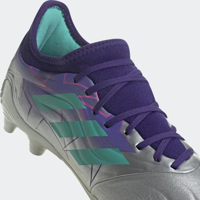 adidas Copa Sense.3 FG silver metallic/mint rush/team colleg purple (Herren)