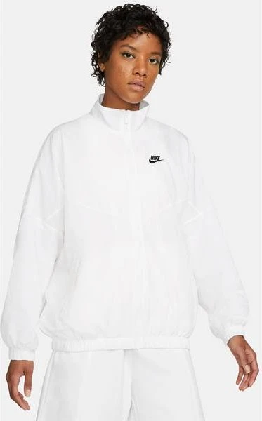 Nike Sportswear Essentials Windrunner Laufjacke weiß/schwarz (Damen)