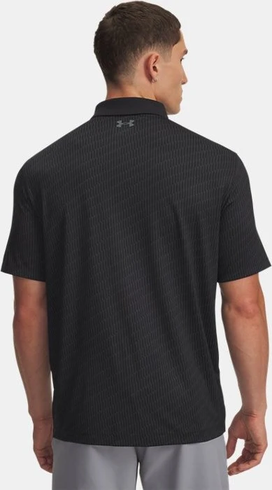Under Armour Matchplay Printed Poloshirt kurzarm black/anthracite/pitch gray (Herren)