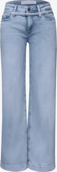 Street One Studio Wide Leg Jeans light blue wash (Damen)