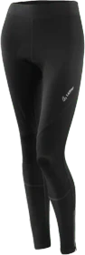 Löffler Basic Gel Tights Fahrradhose lang schwarz (Damen)