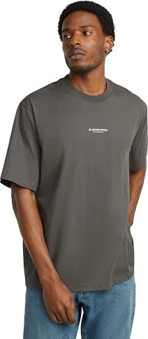 G-Star Center Chest Boxy T-Shirt kurzarm grau (Herren)