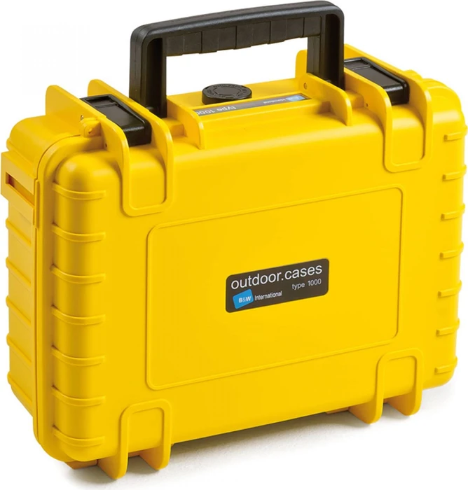 B&W International Outdoor Case Typ 1000 Koffer leer gelb