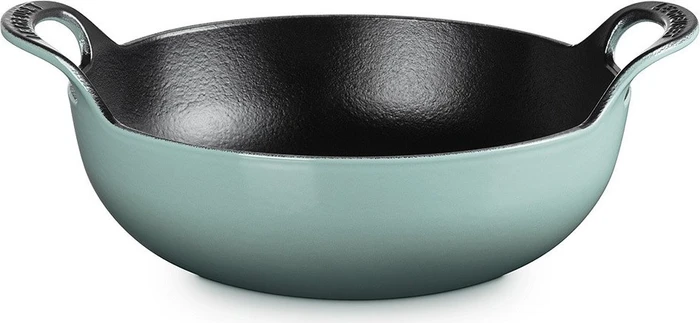 Le Creuset Balti Dish Gusseisen Bräter rund 24cm 2.7l sea salt