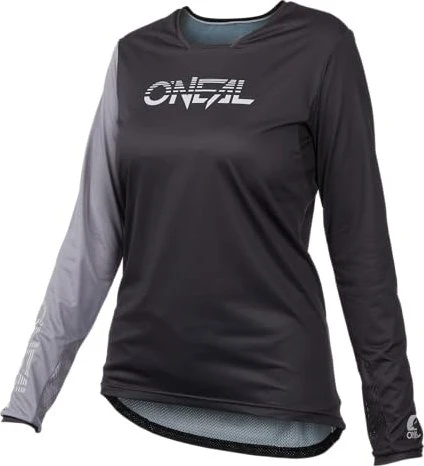 O'Neal Element FR Hybrid Trikot langarm schwarz/grau (Damen)