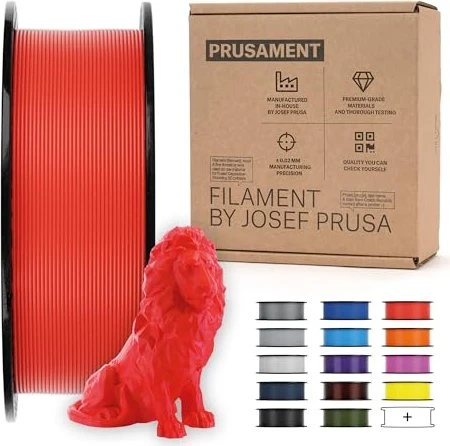 Prusa Prusament PLA, Lipstick Red, Spule, 1.75mm, 1.00kg