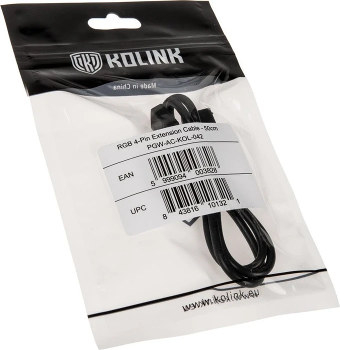 Kolink 4-Pin Verlängerungskabel, 50cm