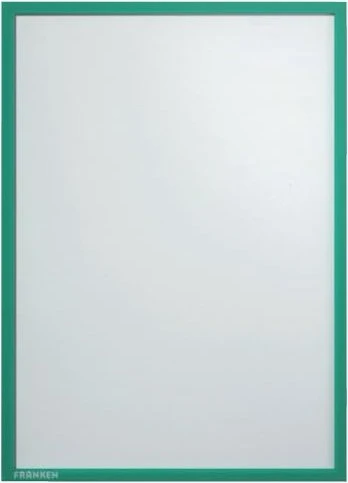 Franken Dokumentenhalter A4 Frame It X-tra!Line ITSA4S 02, Dokumentenhalter, grün, 25x32cm
