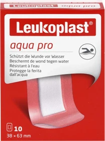 BSN medical Leukoplast aqua pro Strips, 3.8 x 6.3cm, 10 Stück