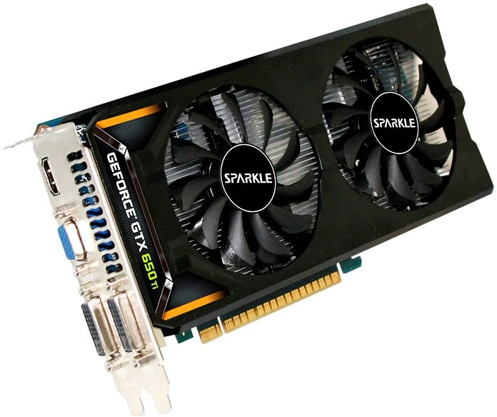 Sparkle GeForce GTX 650 Ti OC Dual Fan, 1GB GDDR5, VGA, 2x DVI, HDMI