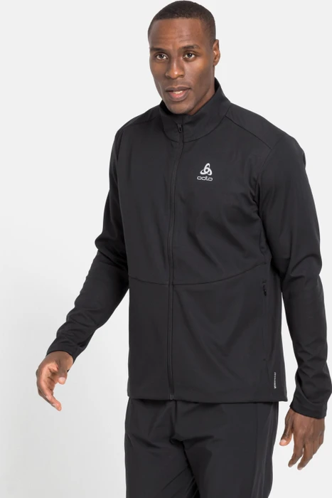 Odlo Markenes Funktionsjacke schwarz (Herren)