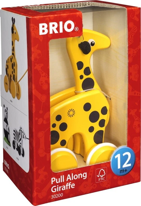 BRIO Nachzieh-Giraffe
