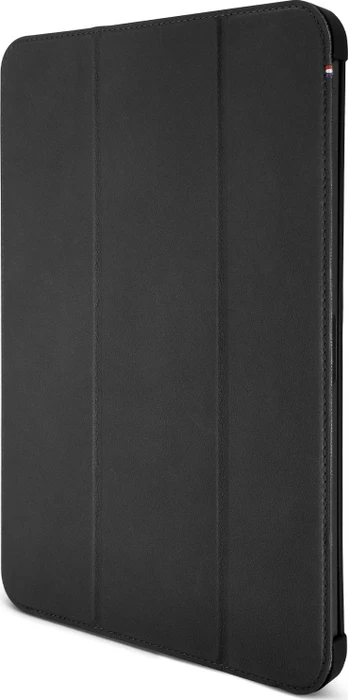 Decoded Leder Slim Cover für iPad 10.9" 2022, schwarz