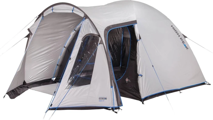 High Peak Tessin 5.0 Kuppelzelt nimbus grau