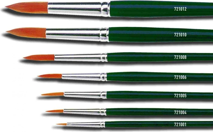 Kreul Basic Synthetics Universalpinsel rund Gr. 1