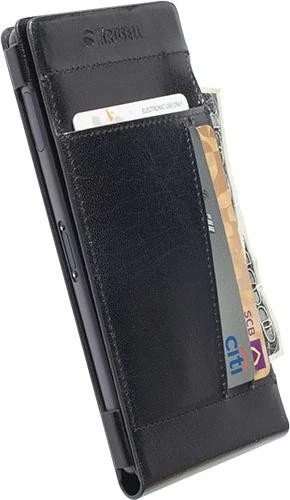 Krusell Kalmar WalletCase für Sony Xperia Z3 schwarz