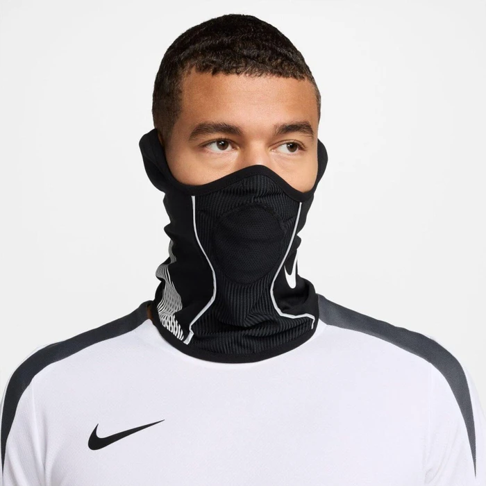Nike Dri-FIT Fußball Snood Halswärmer schwarz/weiß