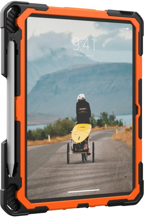 UAG Plasma Series Case für Apple iPad (10.Gen, 2022) 10.9", schwarz, orange