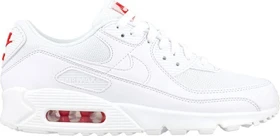 Nike Air Max 90 white/light crimson (Herren)