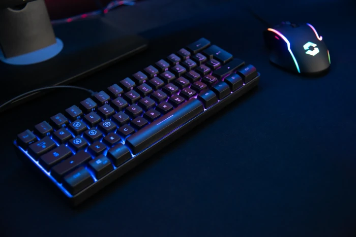 Speedlink Letos RGB 60% Gaming Keyboard, schwarz, LEDs RGB, USB, US