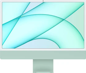 Apple iMac 24", grün, M1 - 8 Core CPU / 8 Core GPU, 16GB RAM, 256GB SSD, 1Gb LAN [2021]
