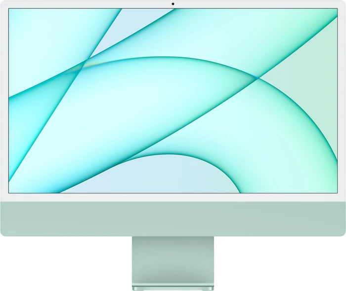 Apple iMac 24", grün, M1 - 8 Core CPU / 8 Core GPU, 16GB RAM, 256GB SSD, 1Gb LAN [2021]