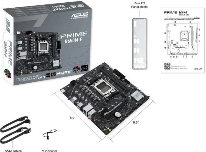 ASUS Prime B650M-F (AMD AM5)
