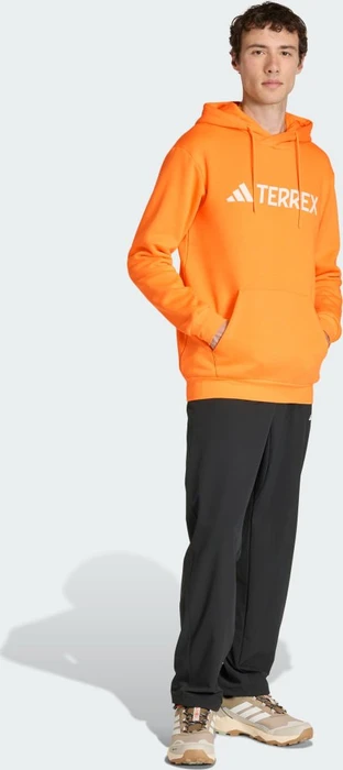 adidas Terrex Multi Large Logo Hoodie pure tangerine (Herren)