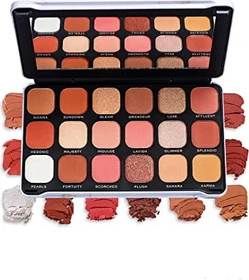 Revolution Beauty Makeup Forever Flawless Lidschatten Palette Decadent, 19.8g (18x 1.1g)