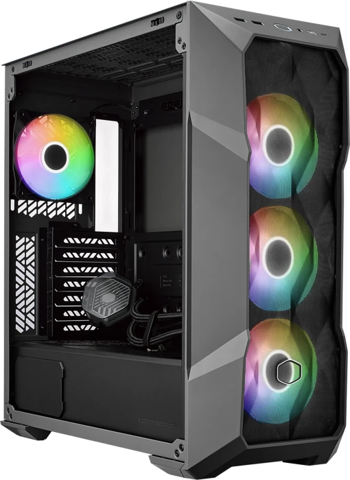 Cooler Master TD500 Max Gunmetal, grau, Glasfenster, 850W ATX