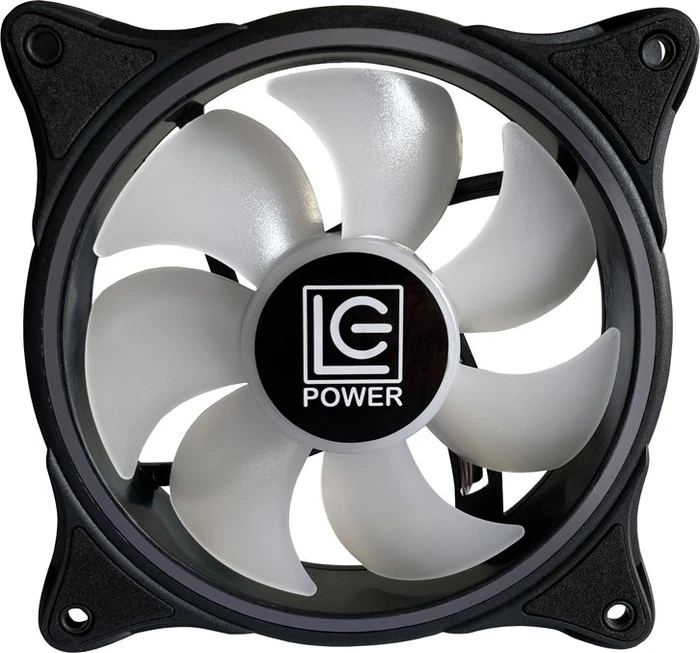 LC-Power Case Fan 120mm ARGB, schwarz, 120mm
