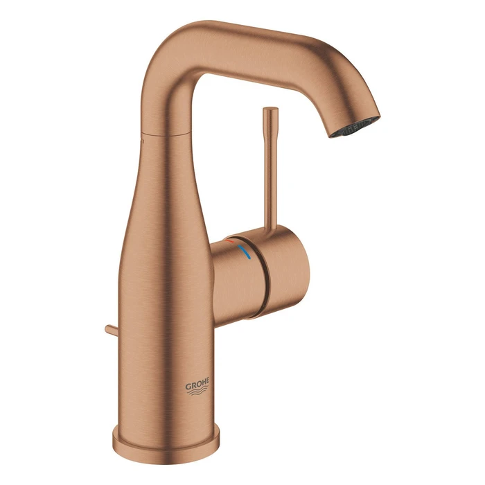 Grohe Essence Einhand-Waschbeckenarmatur 1/2" M-Size mit Ablauffernbedienung warm sunset gebürstet