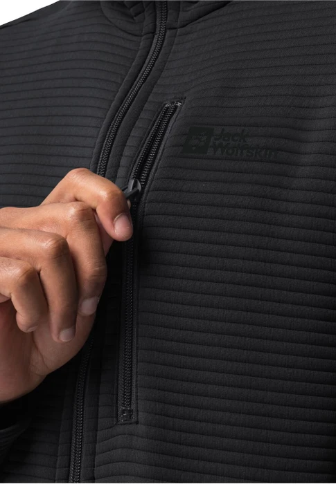 Jack Wolfskin Modesto Hooded Jacke schwarz (Herren)