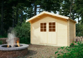 Kiehn-Holz KH 28-010 300x230cm Gerätehaus natur