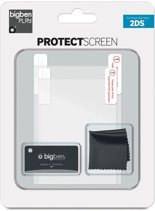 BigBen Nintendo 2DS Screen Protection Kit Bildschirmschutzfolie (DS)