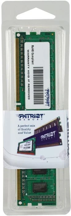 Patriot Signature Line ohne Kühler UDIMM 4GB, DDR3-1333, CL9