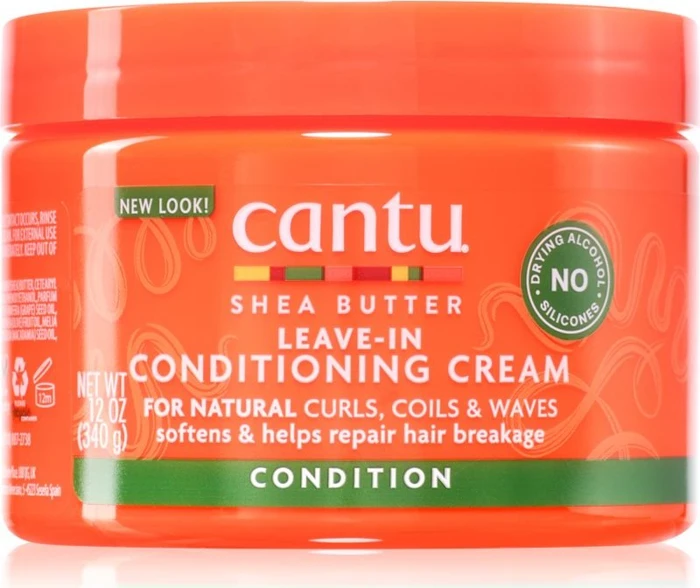 Cantu Shea Butter Natural Hair Leave-In Cream Conditioner, 340g