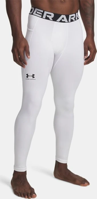 Under Armour ColdGear Armour Leggings Hose lang weiß/schwarz (Herren)