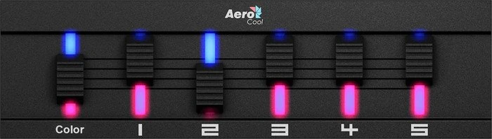 AeroCool F5XT, 5.25" Lüftersteuerung 5-Kanal