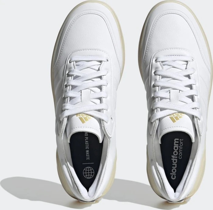 adidas Court Revival Cloudfoam Modern Lifestyle Court Comfort cloud white/gold metallic (Damen)