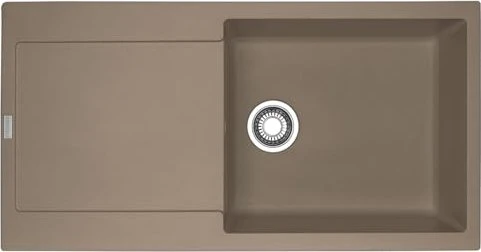 Franke Maris MRG 611-100 XL Einbau Becken rechts mit Ablauffernbedienung cashmere
