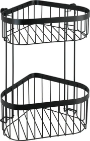 Wenko Classic Plus Duschregal Stahl schwarz