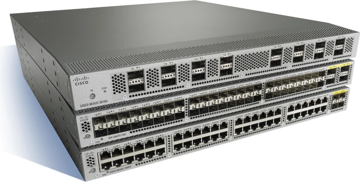 Cisco Nexus 3048 Rackmount Gigabit Managed Switch, 48x RJ-45, 4x SFP+