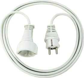 Brennenstuhl Verlängerungskabel IP44 weiß H05VV-F 3G1.5, 2m