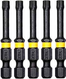 DeWalt DT7397T Extreme Flextorq Torx Bit 1/4", T27x50mm, 5 Stück