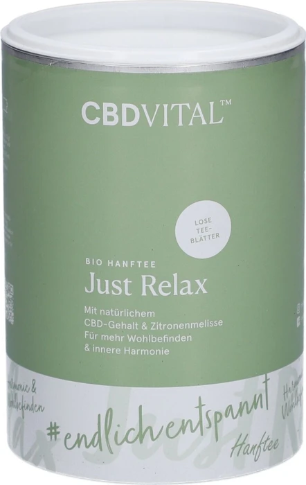 Vitrasan CBD Vital CBD Just Relax Hanftee, 100g